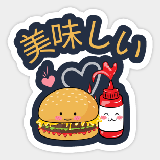 Delicious Cheeseburger v1 Sticker